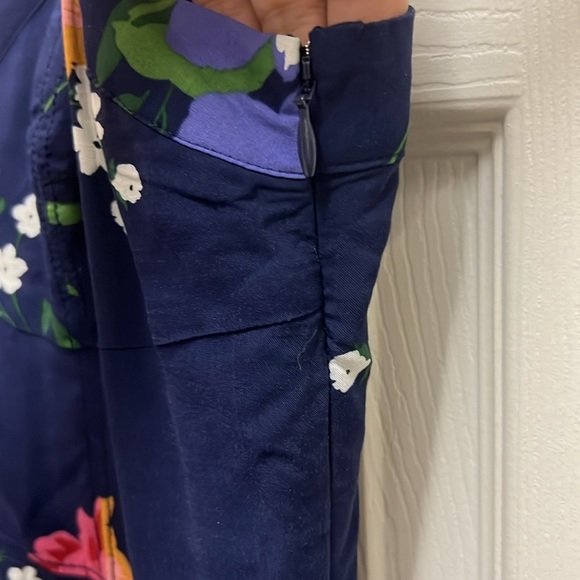 Anthropologie Mauve Floral Print Dress - Picture 5 of 9